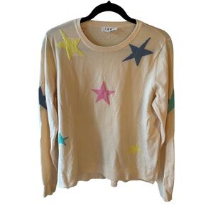 THML Colorful Star Patterned Women's Sweater